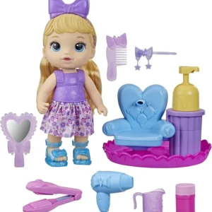 Baby Alive - Boneca Sudsy Styling - Loira F5112 - Hasbro