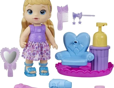 Baby Alive – Boneca Sudsy Styling – Loira F5112 – Hasbro